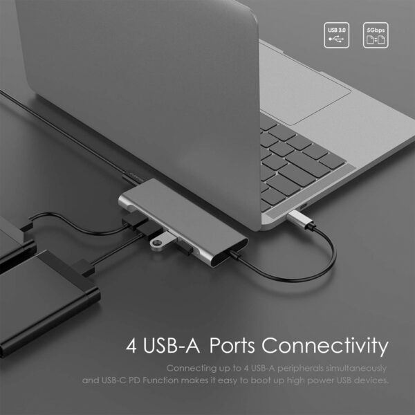 Quantum Vsquare Port Usb Hub - Hình ảnh 2