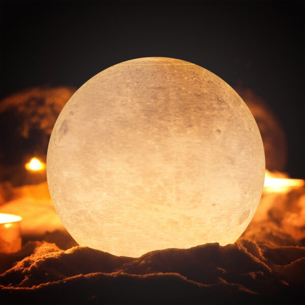 Extra Large Inch Touch Control Moon Lamp - Hình ảnh 2